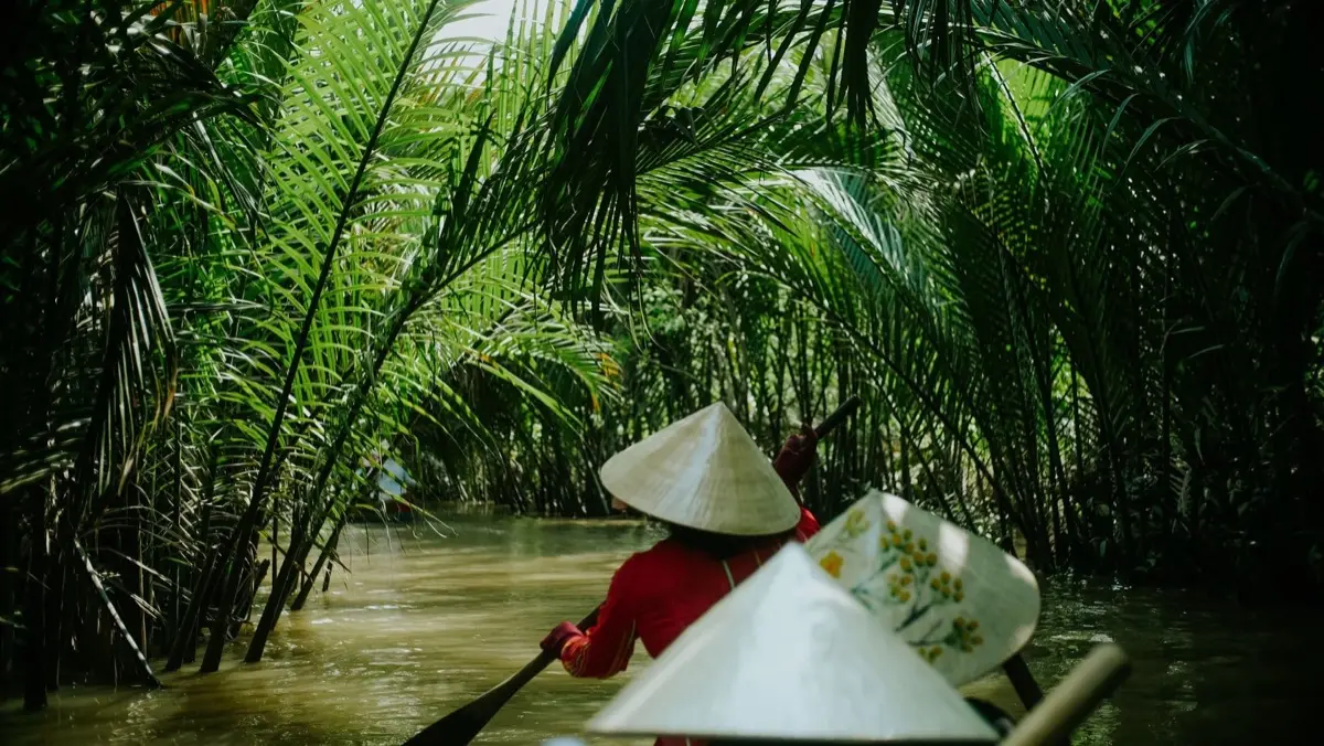 Floating markets and waterways of the Mekong Delta, southern Vietnam, photo 1