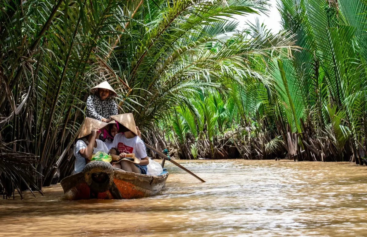 Floating markets and waterways of the Mekong Delta, southern Vietnam, photo 1